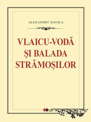 cover image of Vlaicu-Voda. Balada stramosilor